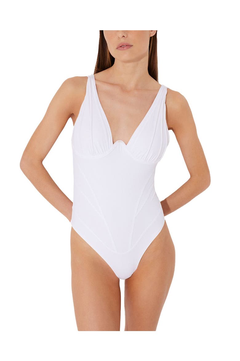 Diletta Swimsuit, Main, color, White