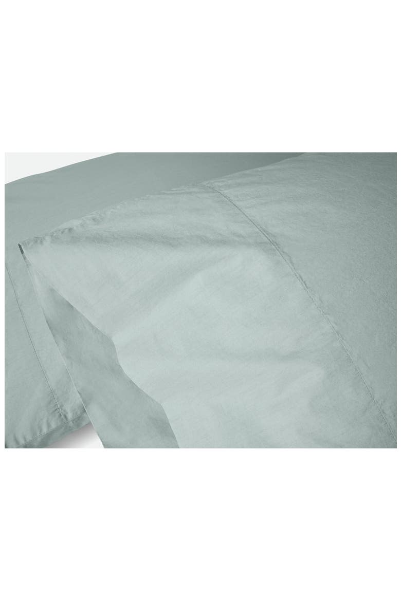 Refined Organic Cotton Percale Set of 2 Pillowcases, Alternate, color, DEW
