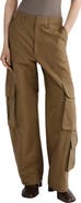 AGOLDE Ambika Utility Wide Leg Sateen Pants