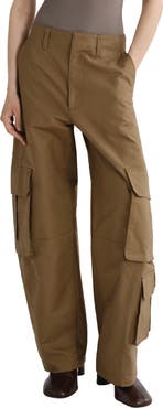 AGOLDE Ambika Utility Wide Leg Sateen Pants