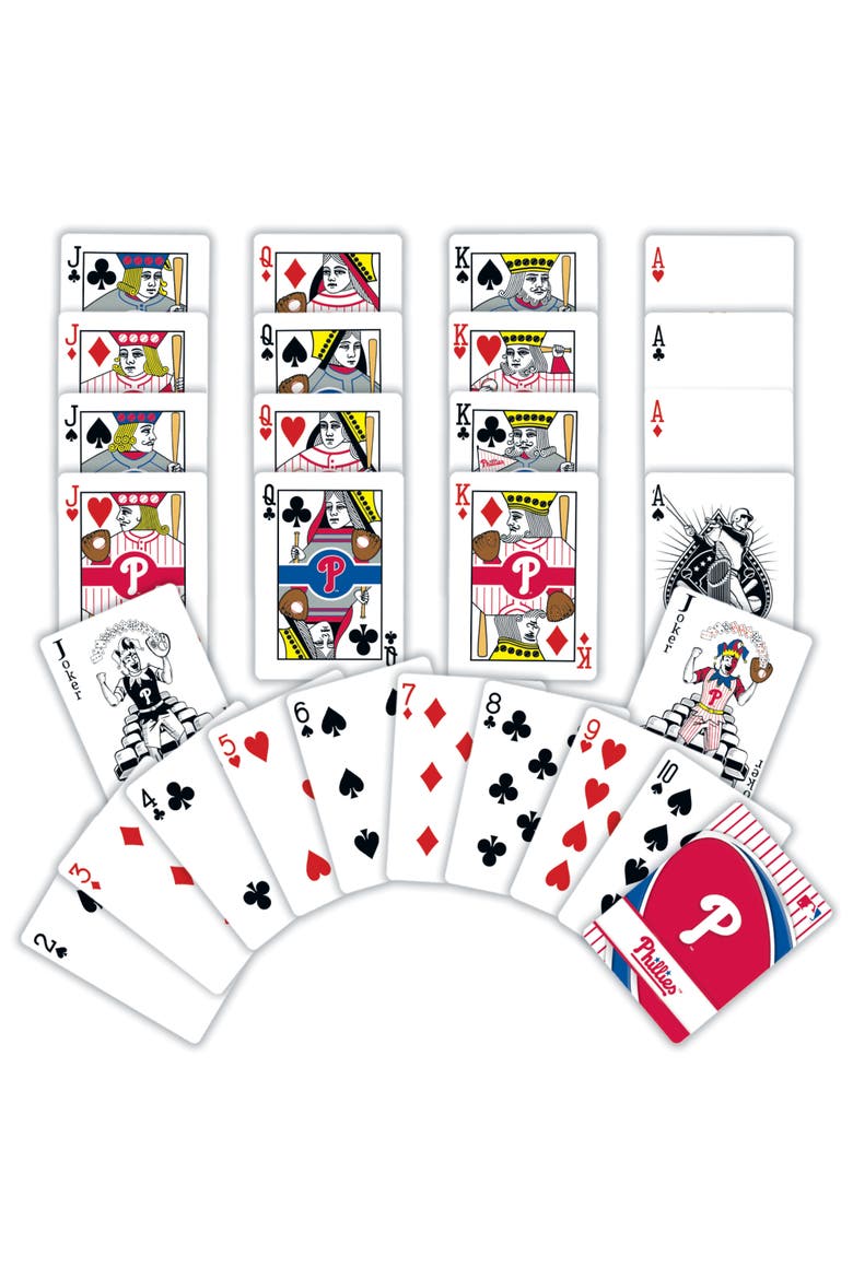 Philadelphia Phillies Playing Cards, Alternate, color, Multicolor