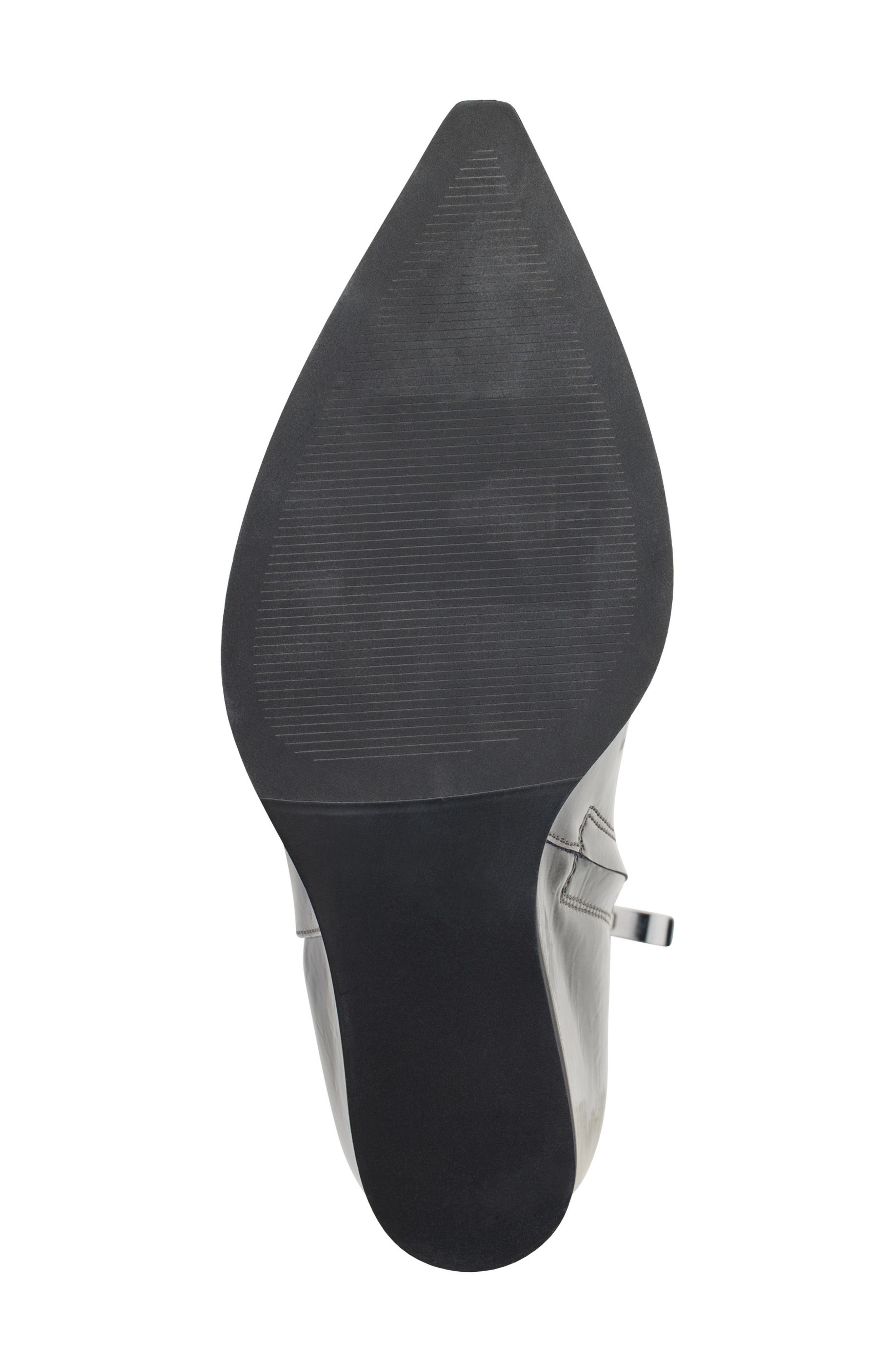 DKNY Iris Pointed Toe Wedge Bootie, Alternate, color, Charcoal