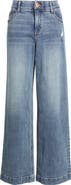 Wit & Wisdom Sam High Waist Wide Leg Jeans