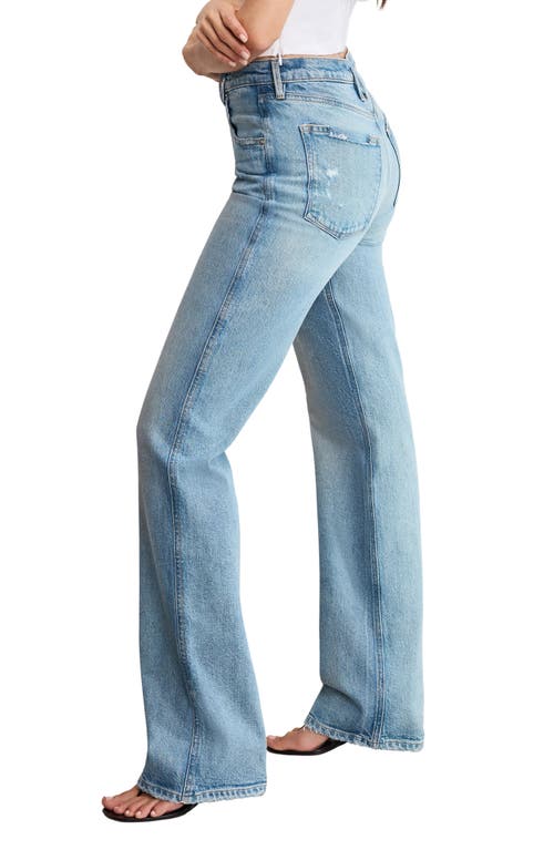 Good American Good Standard Bootcut Jeans In Indigo998 In Blue