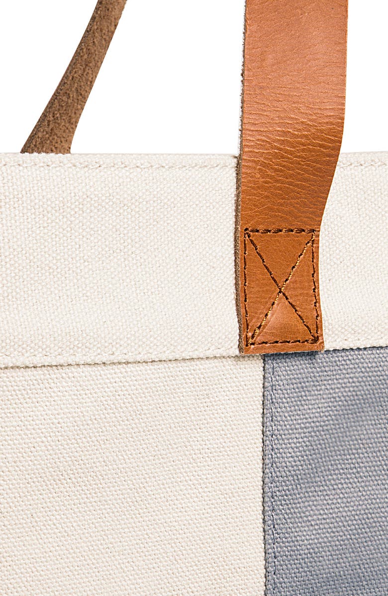 Cathy's Concepts Monogram Canvas Tote, Alternate, color,