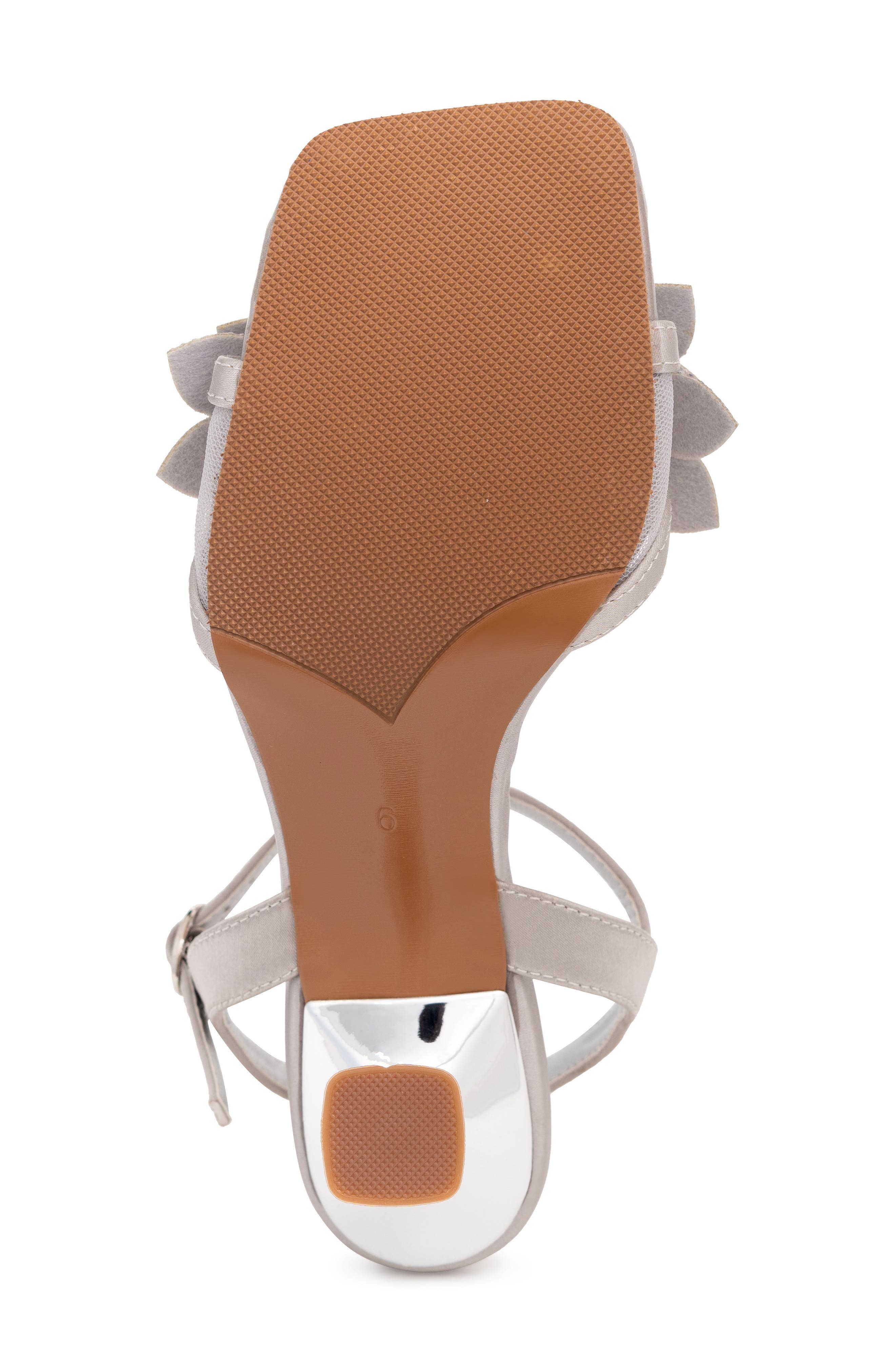 Lorin Ankle Strap Sandal, Alternate, color, SILVER