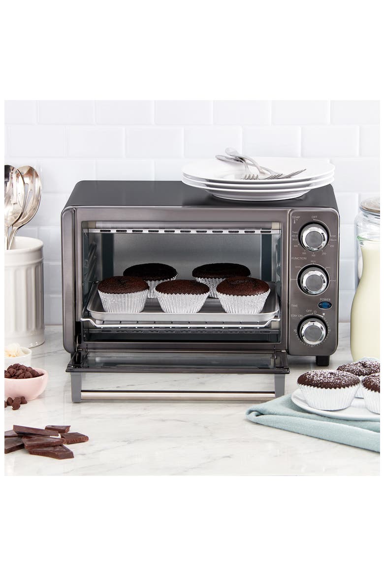 Express Toaster Oven, Alternate, color, BLACK