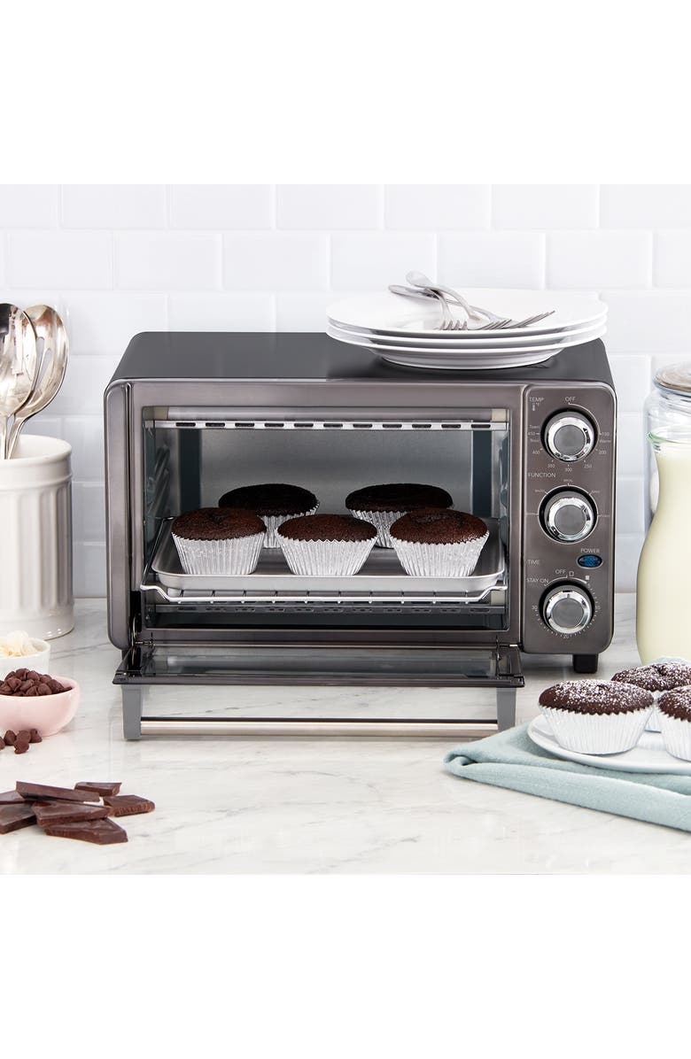 Dash Express Toaster Oven, Alternate, color, Black