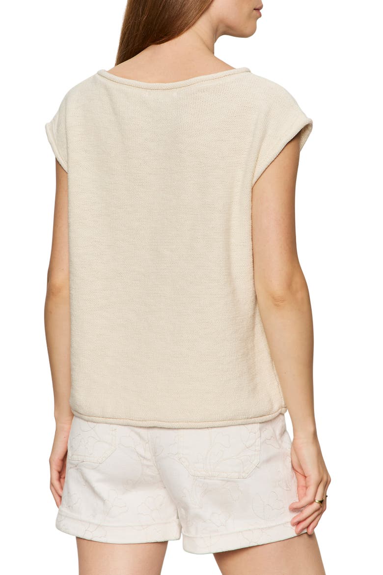 Easy Cotton T-Shirt, Alternate, color, COLLAGEN WHITE