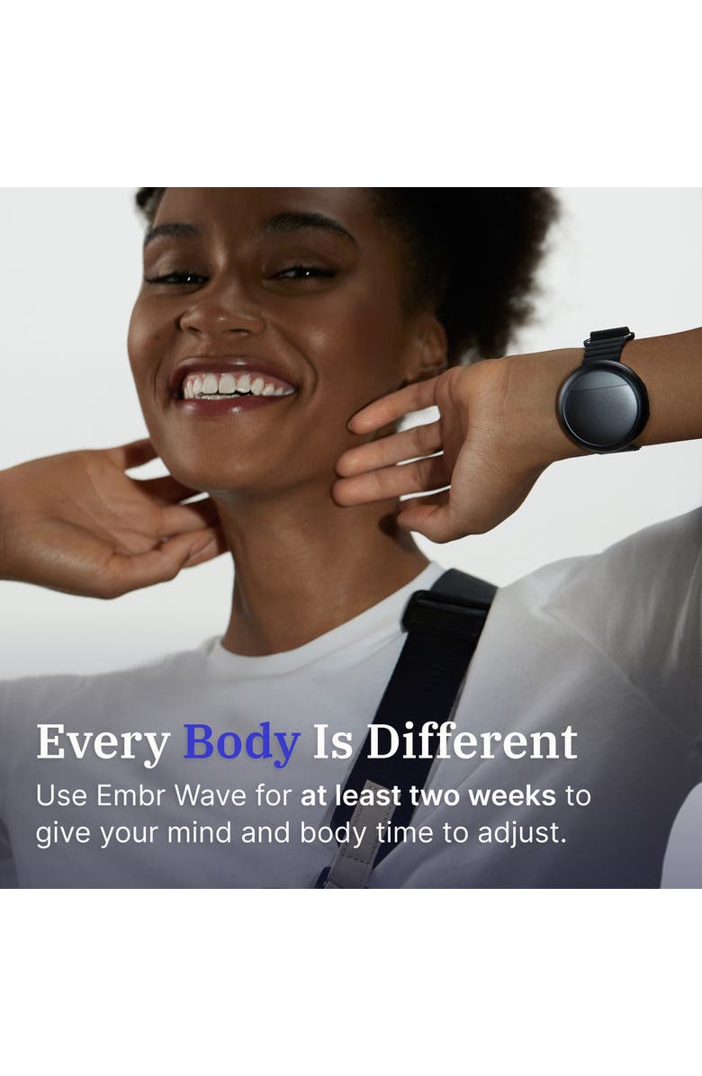 Embr Labs Embr Wave Smart Cooling & Warming Wristband, Alternate, color, Black