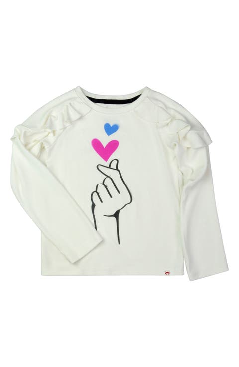 Kids' Amelie Long Sleeve Graphic T-Shirt (Little Kid & Big Kid)