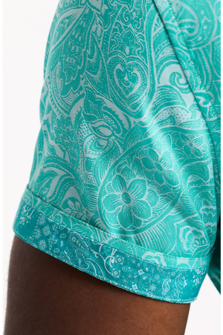 Hudson Short Sleeve Button-Up Shirt, Alternate, color, MINT