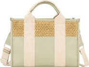 Tommy Bahama Raffia Web Strap Modern Tote Bag