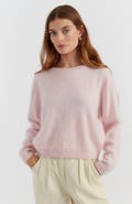 Chinti & Parker Brushed Cashmere Crewneck Sweater