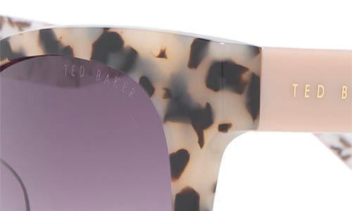 Ted Baker 50mm Round Sunglasses In Pink