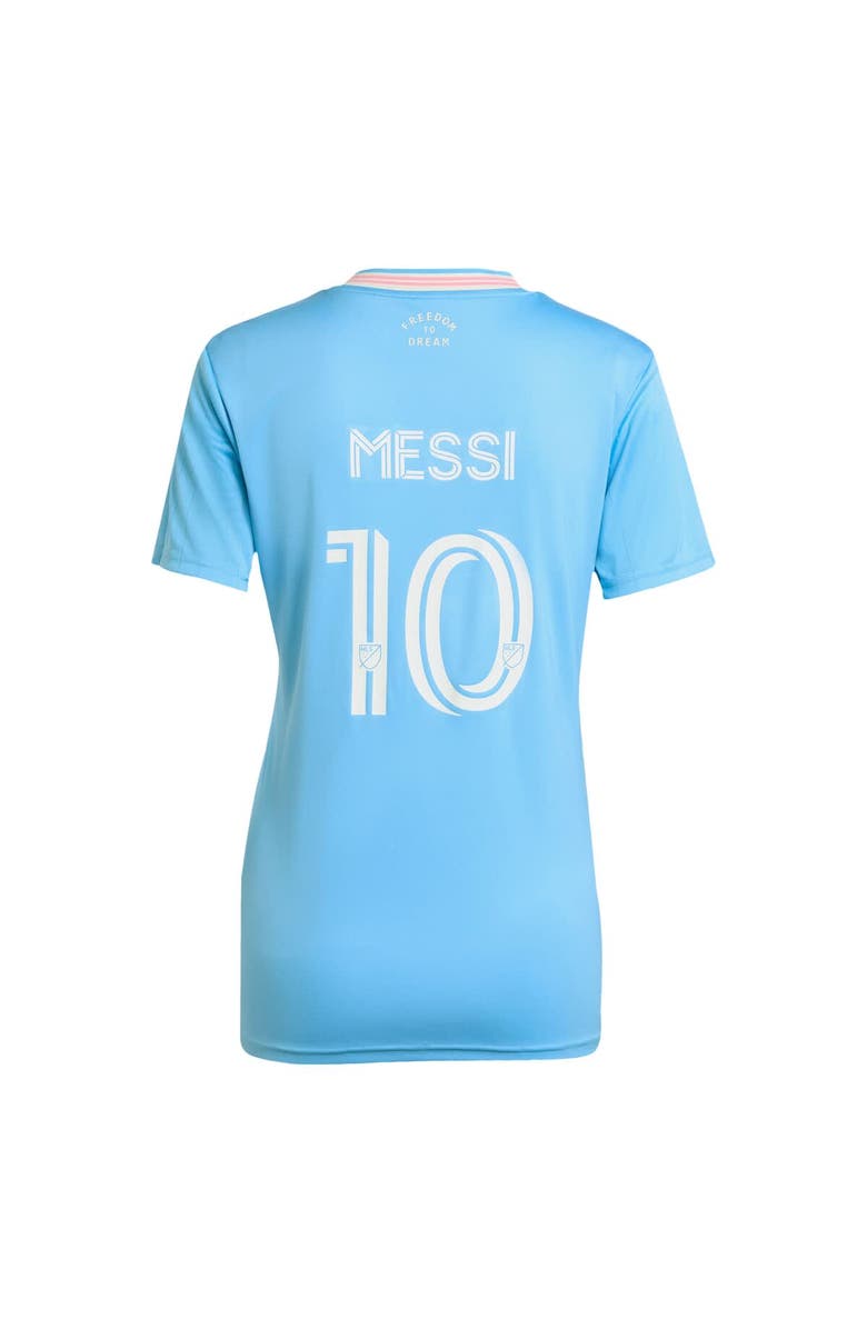 adidas Originals Women's adidas Originals Lionel Messi Blue Inter Miami CF 2025 Third Replica Player Jersey, Alternate, color, Blue