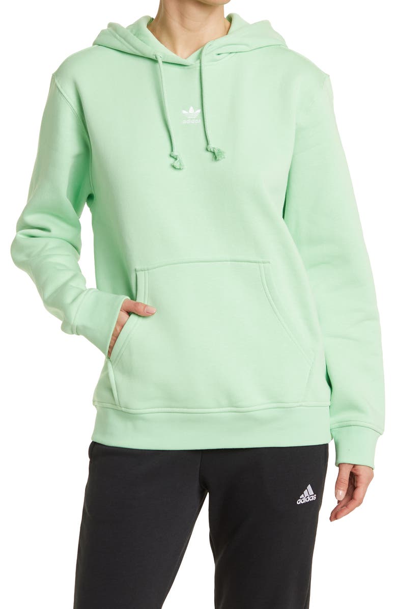 adidas Originals Trefoil Essentials Hoodie, Main, color, 