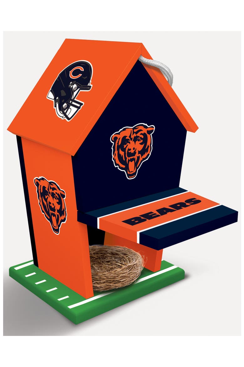Chicago Bears Birdhouse, Alternate, color, Multicolor