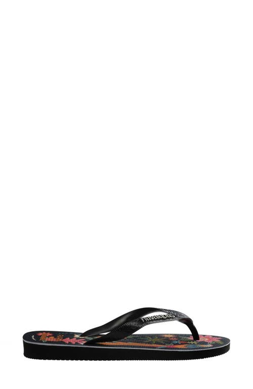 Havaianas X Farm Rio Print Footbed Flip Flop