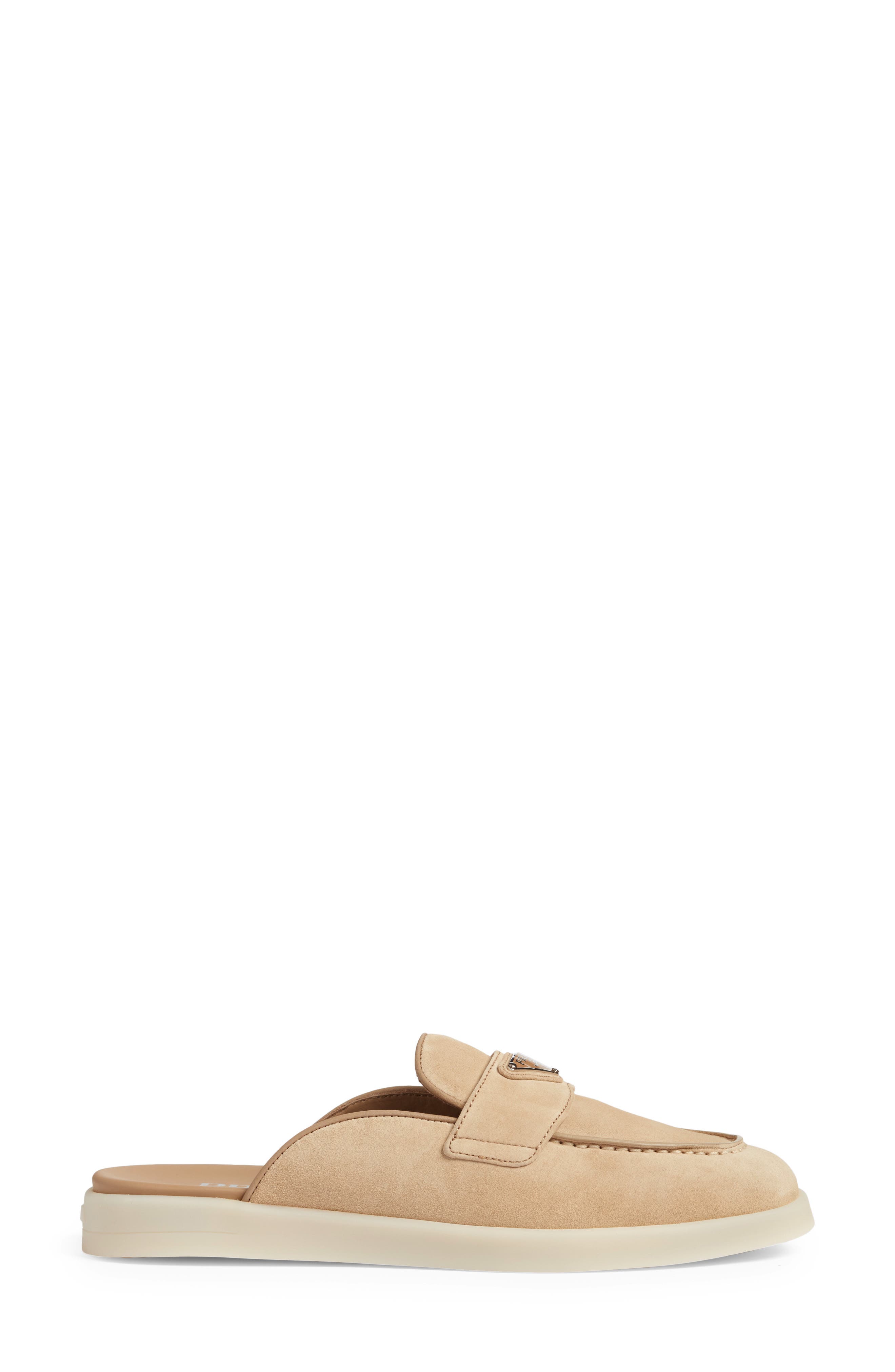 Prada Saint Tropez Loafer Mule, Alternate, color, 