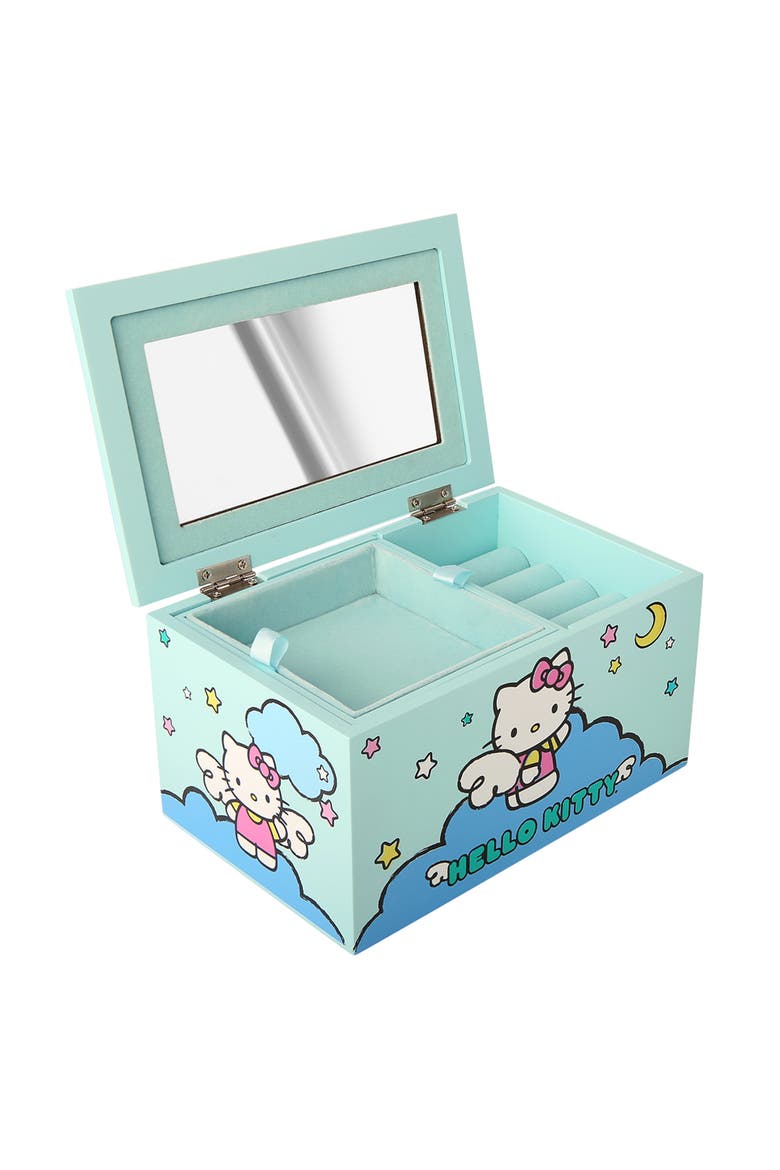 Cloud Jewelry Box With Tray, Alternate, color, Light Blue