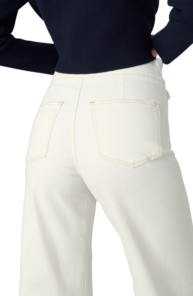 Joe's The Ellia Ankle Wide Leg Jeans, Alternate, color, Milk