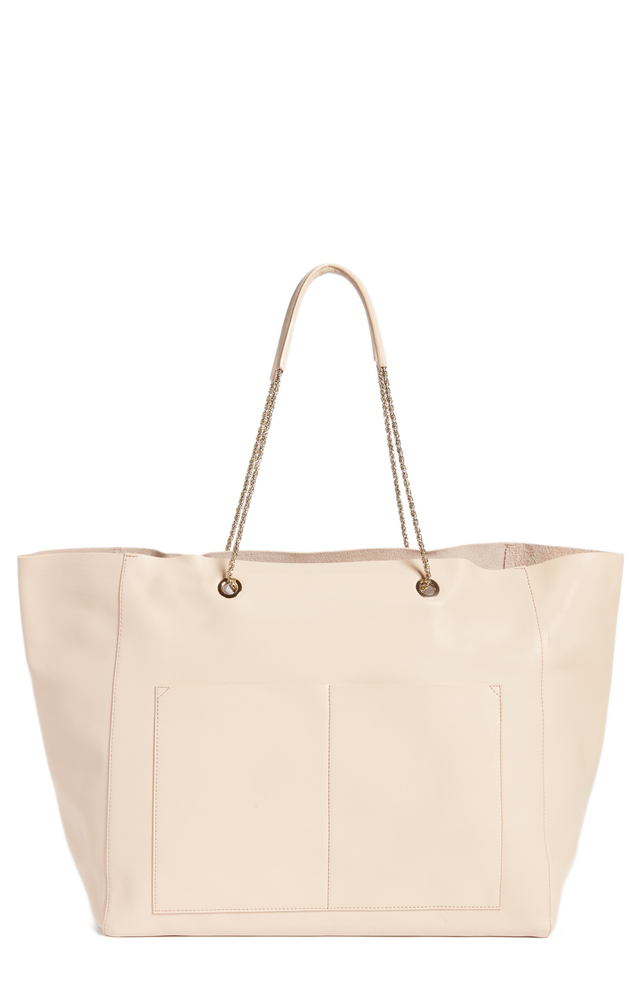 Gaby Leather Tote (Women) | Nordstrom