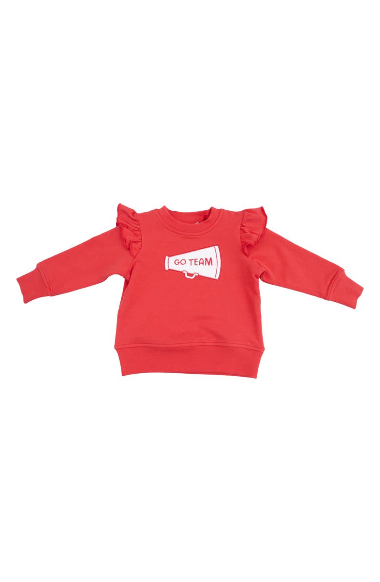 Angel Dear Kids' French Terry Sport Varsity T-Shirt, Main, color, Red