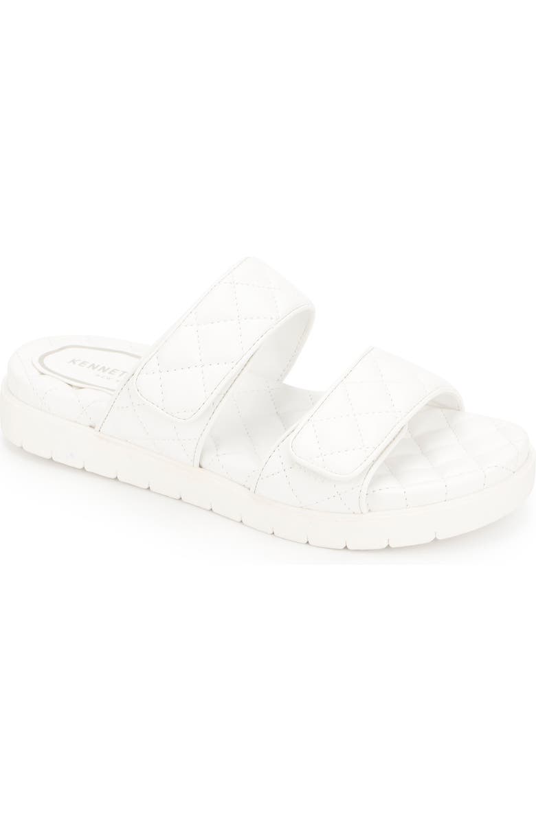 Kenneth Cole New York Reeves Slide Sandal, Main, color, White