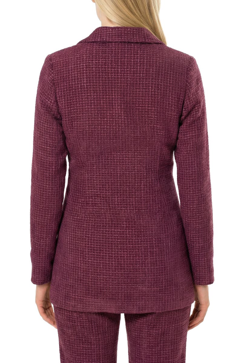 AREA STARS Tia Tweed Jacket, Alternate, color, Purple Tweed