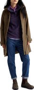 Seasalt Cornwall Coverack Waterproof Organic Cotton Raincoat with Removable Hood