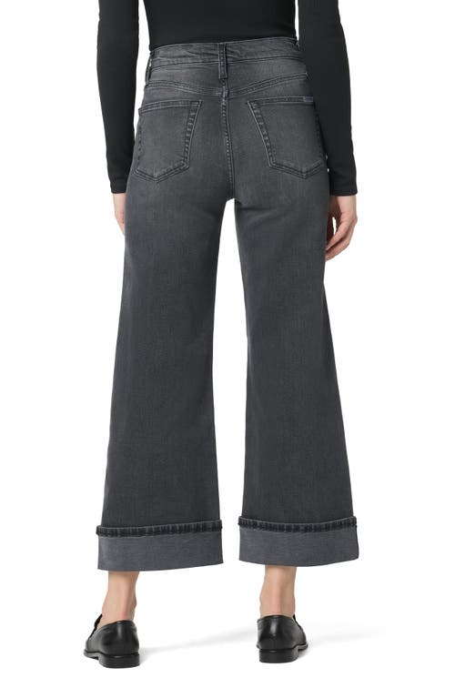 Joe's Cuffed High Waist Ankle Wide Leg Jeans In Multi