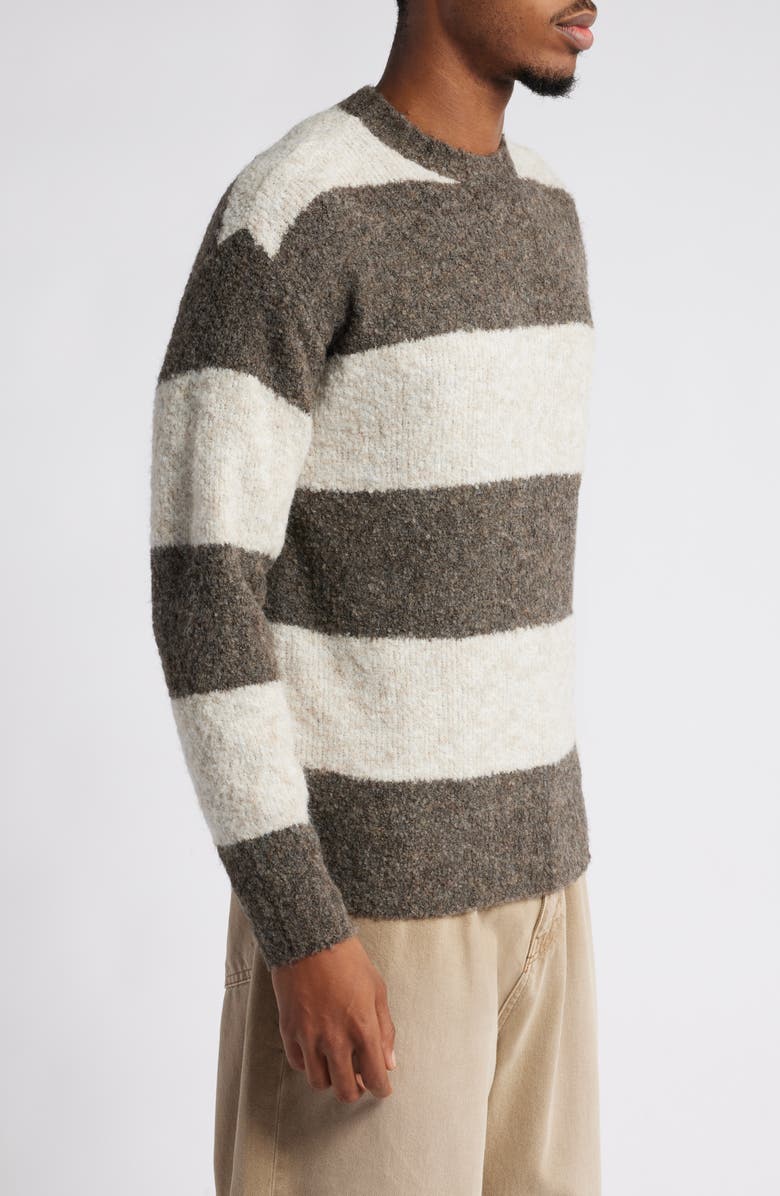 BDG Urban Outfitters Stripe Bouclé Sweater, Alternate, color, 