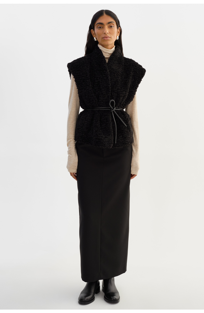 LAMARQUE Dua | Reversible Faux Fur Vest, Alternate, color, 