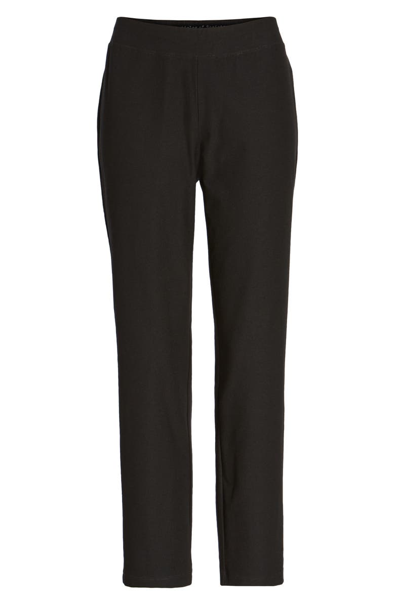 Eileen Fisher Stretch Crepe Slim Ankle Pants, Alternate, color,