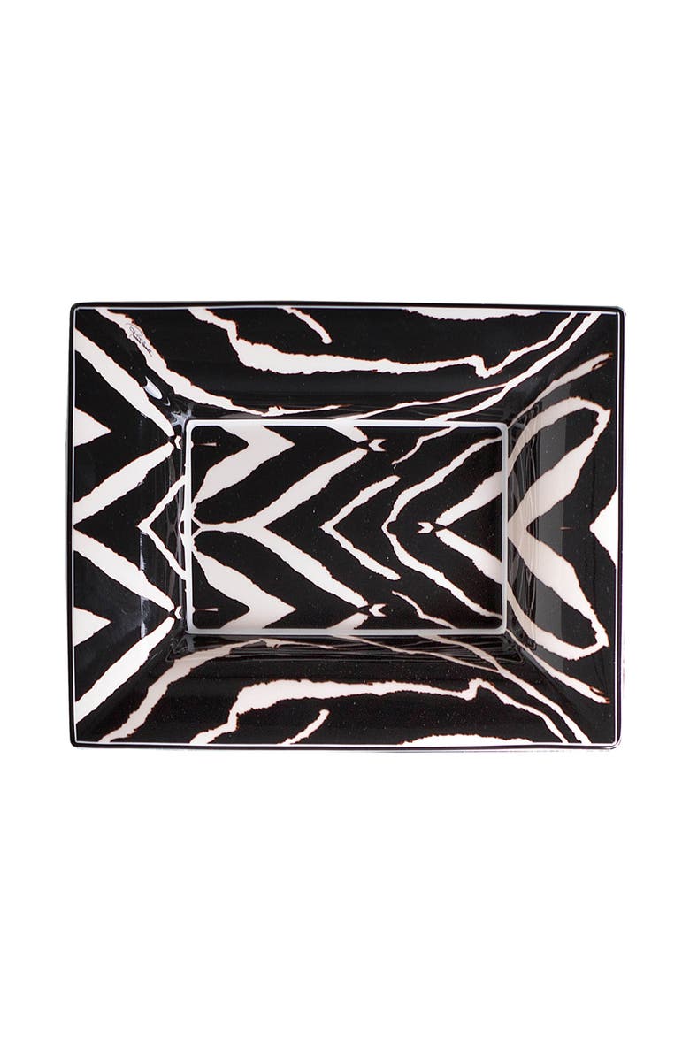 CAVALLI Large Rectangular Tray, Main, color, Zebra