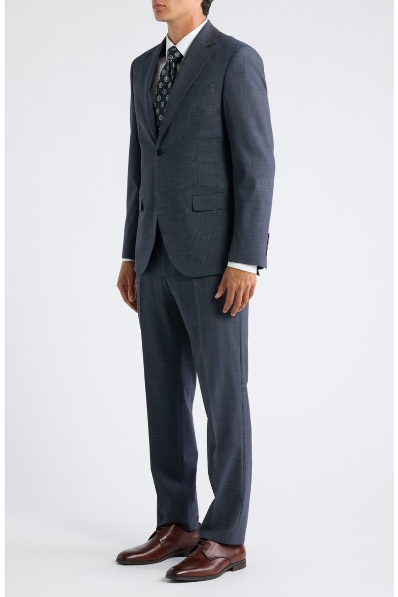 Anders Nailhead Wool Suit, Alternate, color, BLUE NAILHEAD