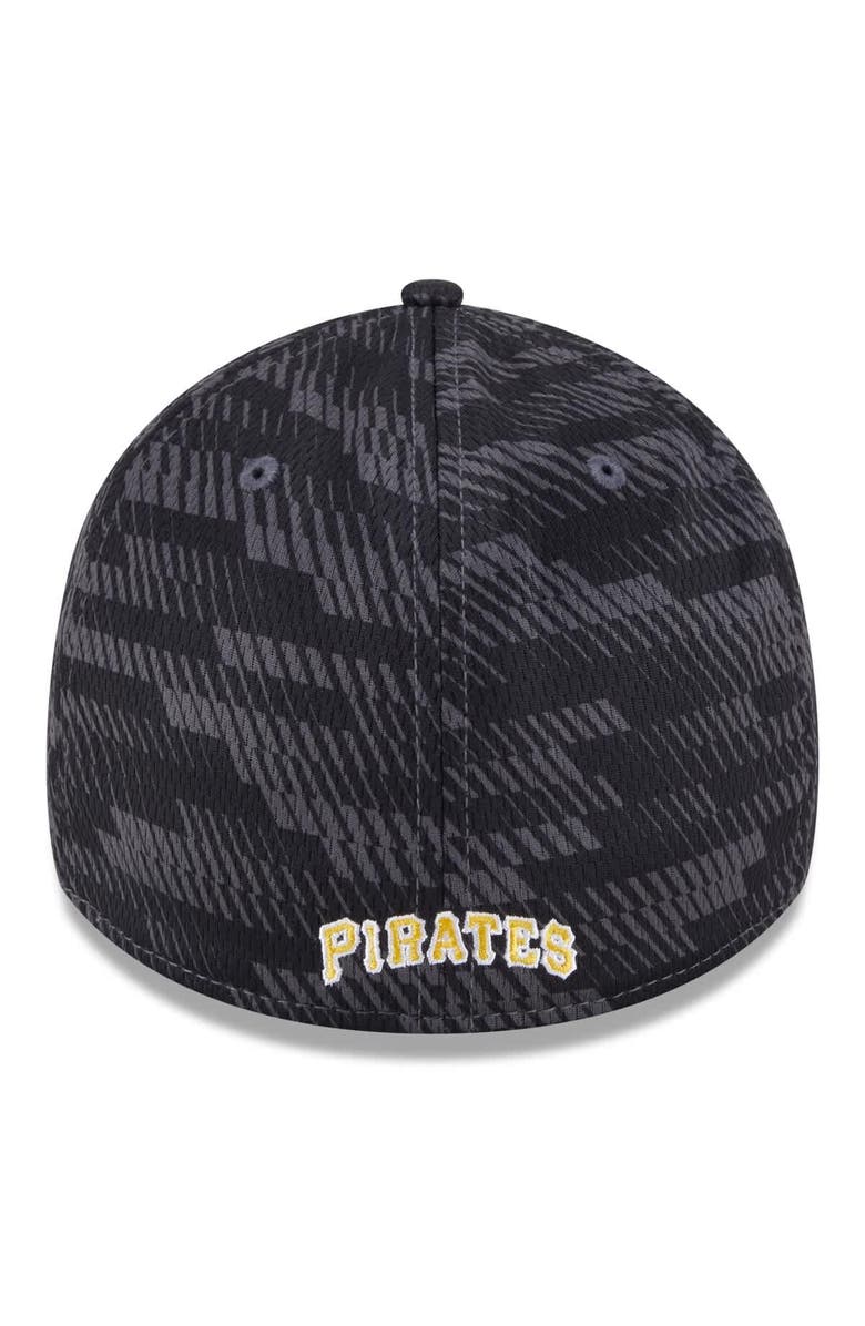 New Era Men's New Era Black Pittsburgh Pirates 2025 MLB Clubhouse 39THIRTY Flex Hat, Alternate, color, 