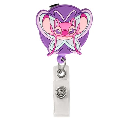 Lilo & Stitch Angel Badge Reels Retractable Official License