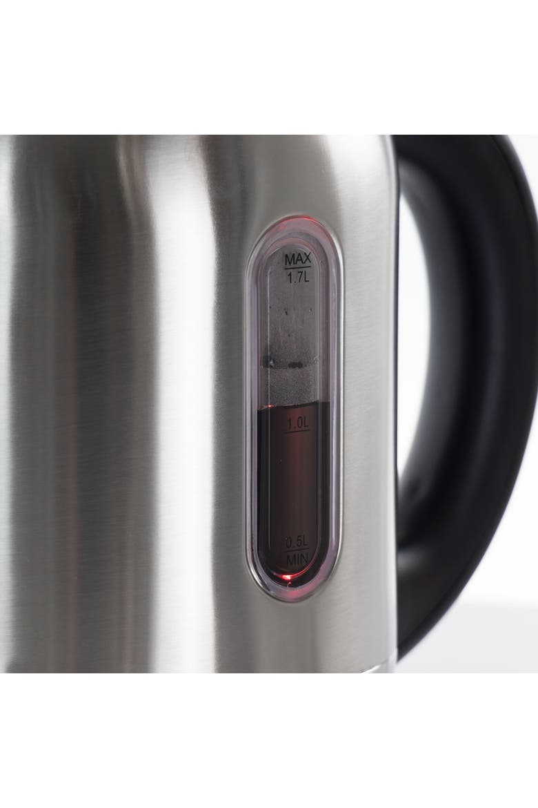 1.7Lt. Stainless Steel Electric Tea Kettle, Alternate, color, Grey