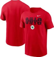 Nike Men's Nike Scarlet Ohio State Buckeyes Campus Local T-Shirt