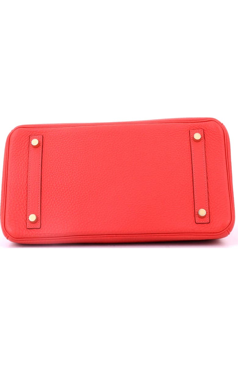 Pre-Owned Hermes Birkin Handbag Red Togo with Gold Hardware 30, Alternate, color, Vermillon