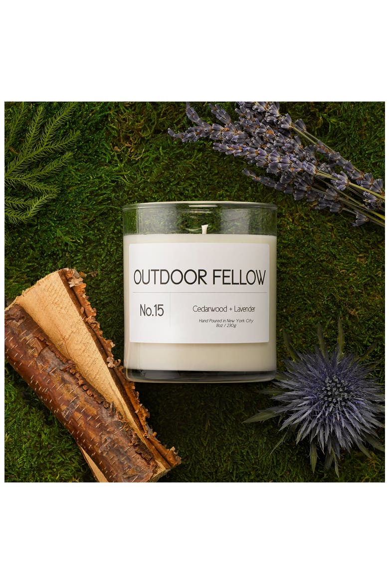 No. 15 Cedarwood + Lavender Scented Candle, Alternate, color, CEDARWOOD/ LAVENDAR