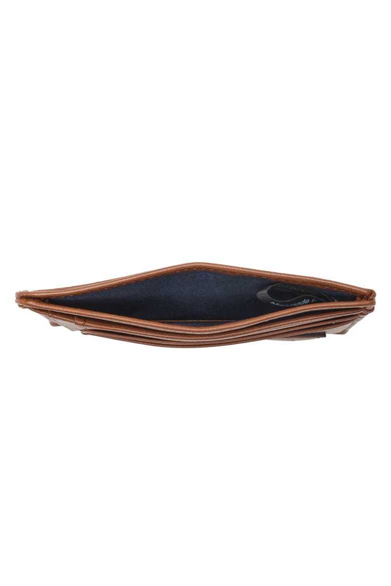 Logo Patch Card Case, Alternate, color, TAN