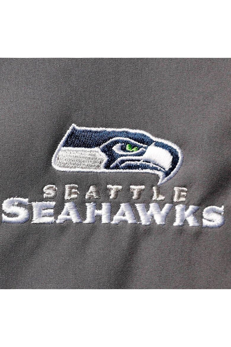 Men's Dunbrooke Gray Seattle Seahawks Big & Tall Sonoma Softshell Full-Zip Jacket, Alternate, color, Gray