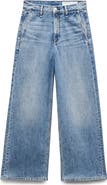 rag & bone Andi High Waist Ankle Wide Leg Jeans