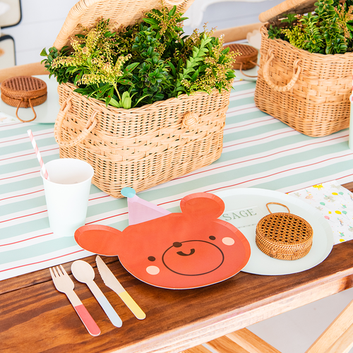 Daydream Society Little Celebrations Monkey Large Plates In Assorted Pre-pack