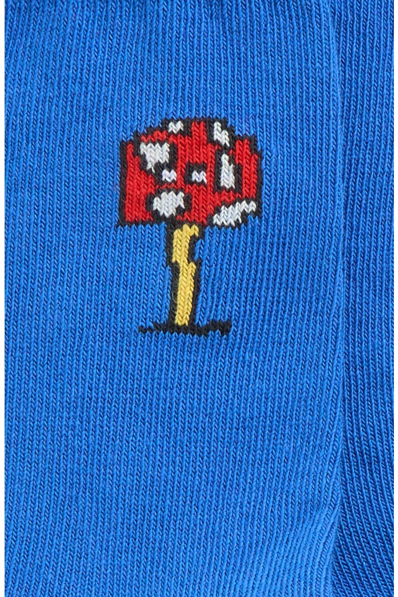 Mush Monster Long Socks, Alternate, color, BLUE