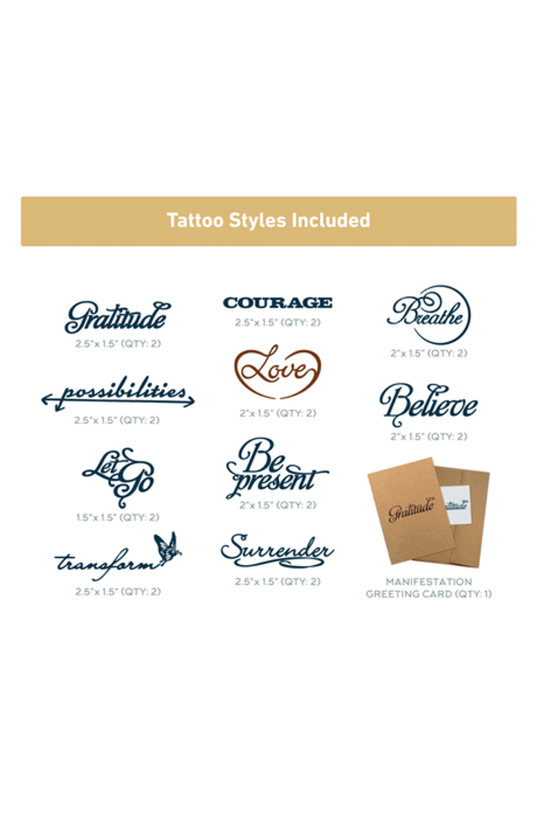 Conscious Ink Original Conscious Ink Starter Kit, Alternate, color, White