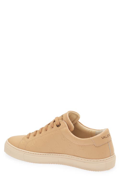 Valentino By Mario Valentino Jimmy Sneaker In Beige